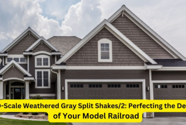 ho-scale weathered gray split shakes/2